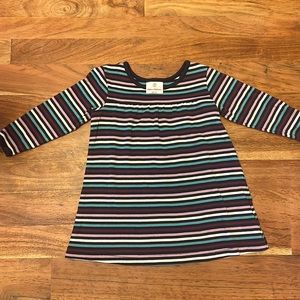 Hanna Andersson 90 3T Dress Long Sleeve Purple